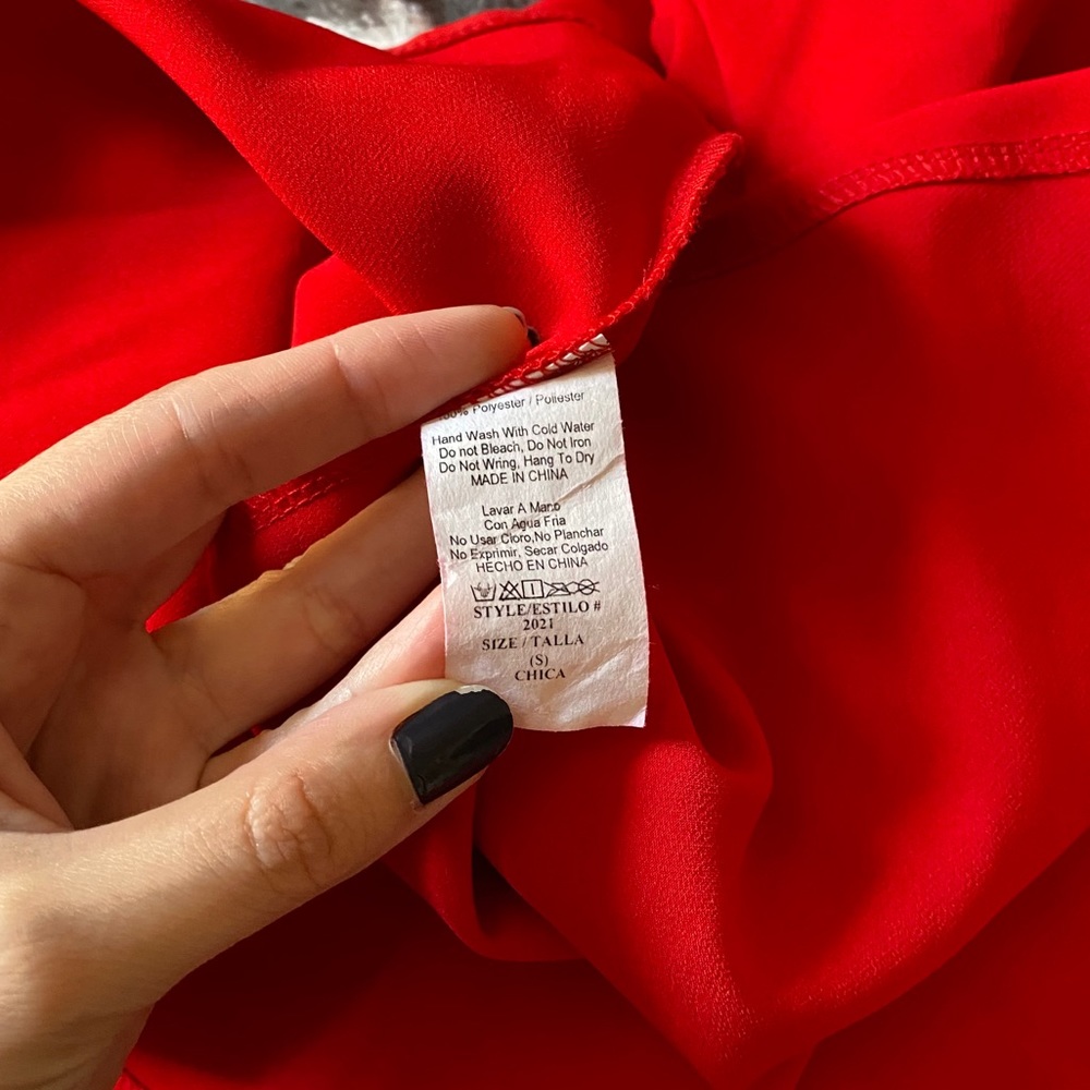 ❤️Red Skater Dress ❤️ - Picture 6 of 6